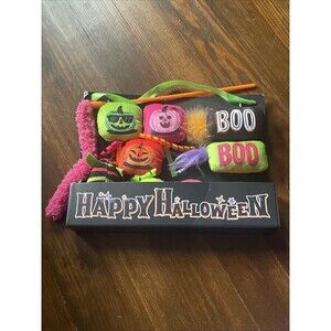 Hyde and Eek - Halloween Cauldron Bundle Plush Cat Toy Set - 10pc - NEW